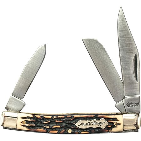 CARACTERISTICAS ATRACTIVAS 2019 Schrade Uncle Henry Rancher 3.31 in. Closed 3 Blade. CA1846228